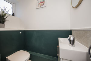 cloakroom- click for photo gallery